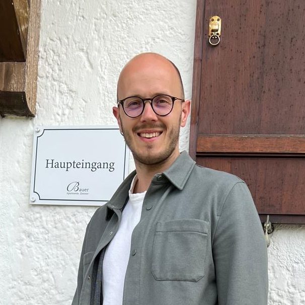 Kunde eines Apartment-Hotels